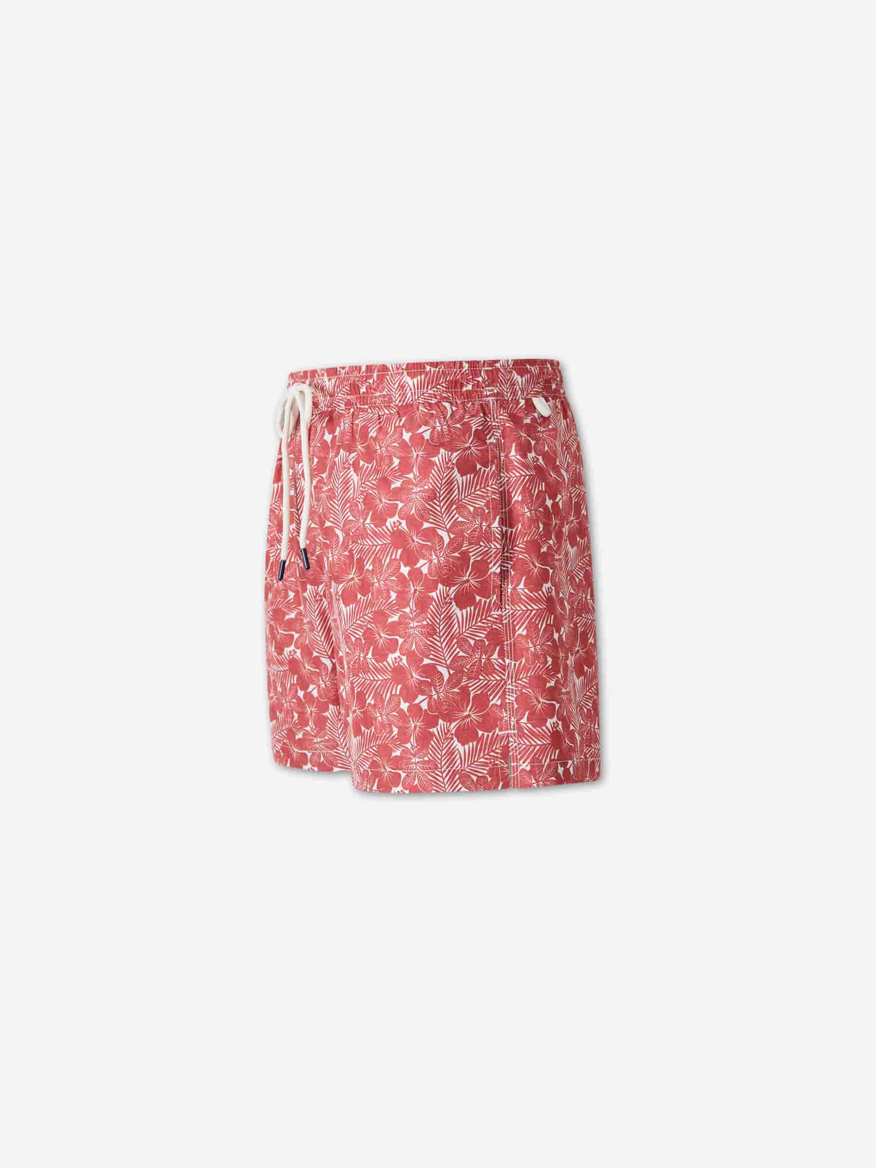 Santa Eulalia Hombre Barcelona Bañador Tropical color Rojo sku 561-001436 02 - Foto 2