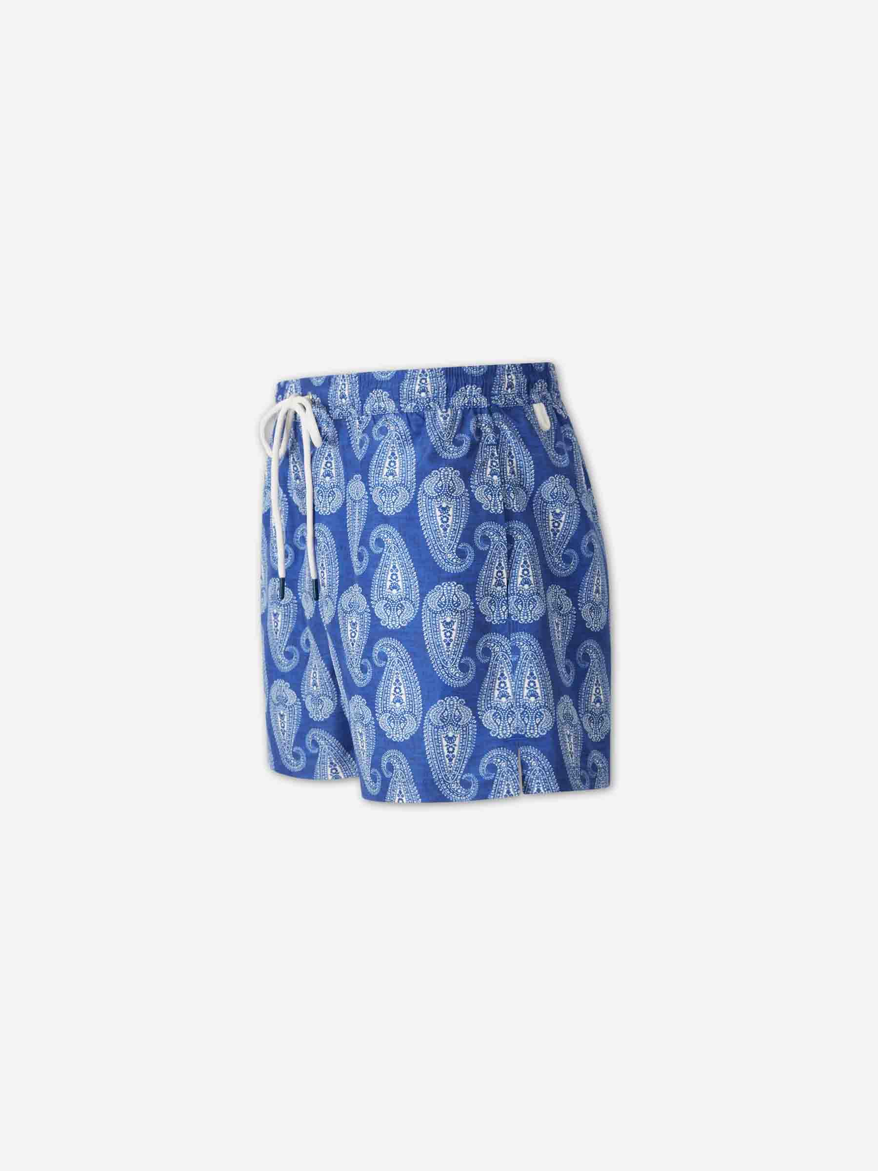Santa Eulalia Hombre Barcelona Bañador Estampado Paisley color Azul sku 561-001437 01 - Foto 2