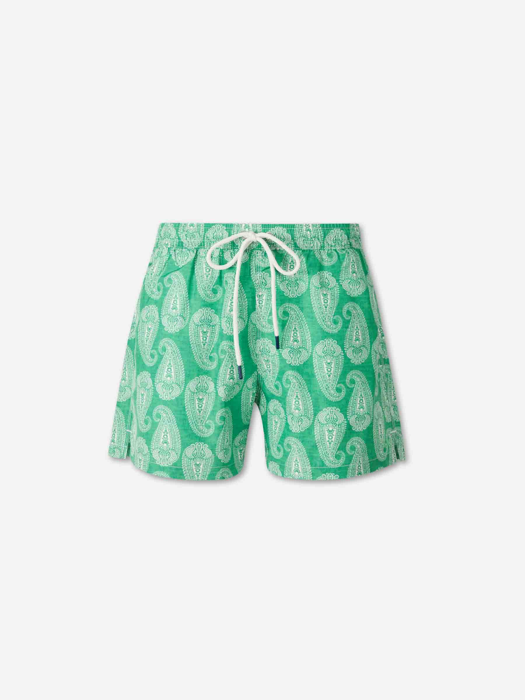 Santa Eulalia Hombre Barcelona Bañador Estampado Paisley color Verde sku 561-001437 02 - Foto 1