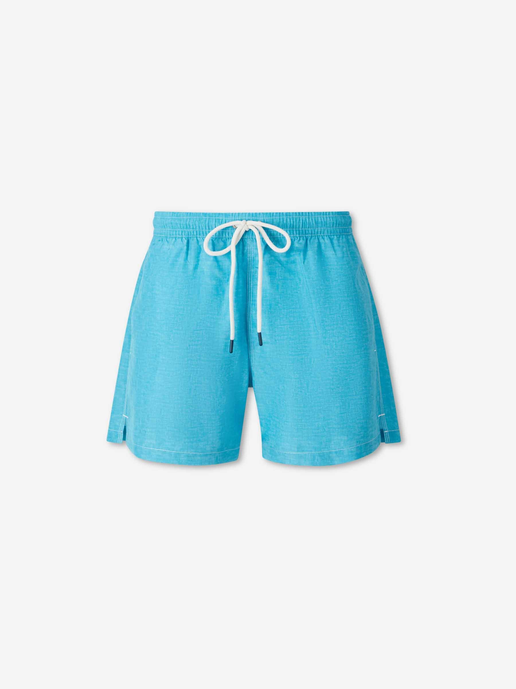 Santa Eulalia Hombre Barcelona Bañador Liso color Azul Turquesa sku 561-001441 03 - Foto 1