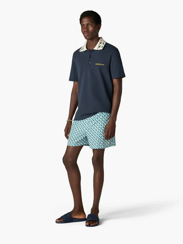 Casablanca Hombre Barcelona Bañador Estampado Geométrico color Azul Turquesa sku 561-001459 01 - Foto 2