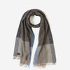 Canali Hombre Barcelona Bufanda Jacquard Lana color Gris Claro sku 630-001371 01 - Foto 1