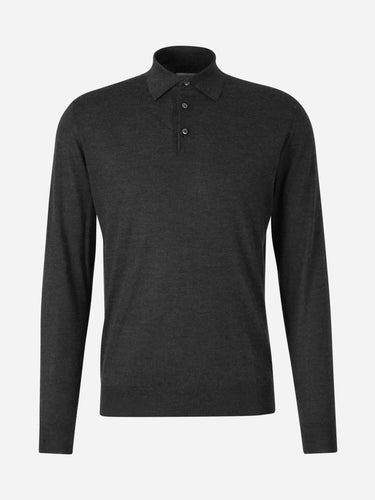 Santa Eulalia Hombre Barcelona Polo Cashmere Y Seda color Gris Antracita sku 551-000379 02 - Foto 1