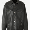 Balenciaga Hombre Barcelona Cazadora Oversize Piel color Negro sku 512-002260 01 - Foto 1