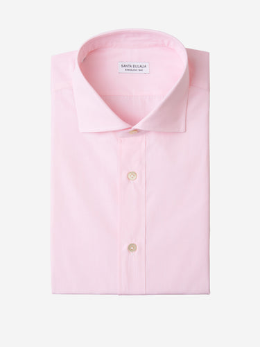 Santa Eulalia Hombre Barcelona Camisa Fil A Fil color Rosa Palo sku 401-003042 03 - Foto 1