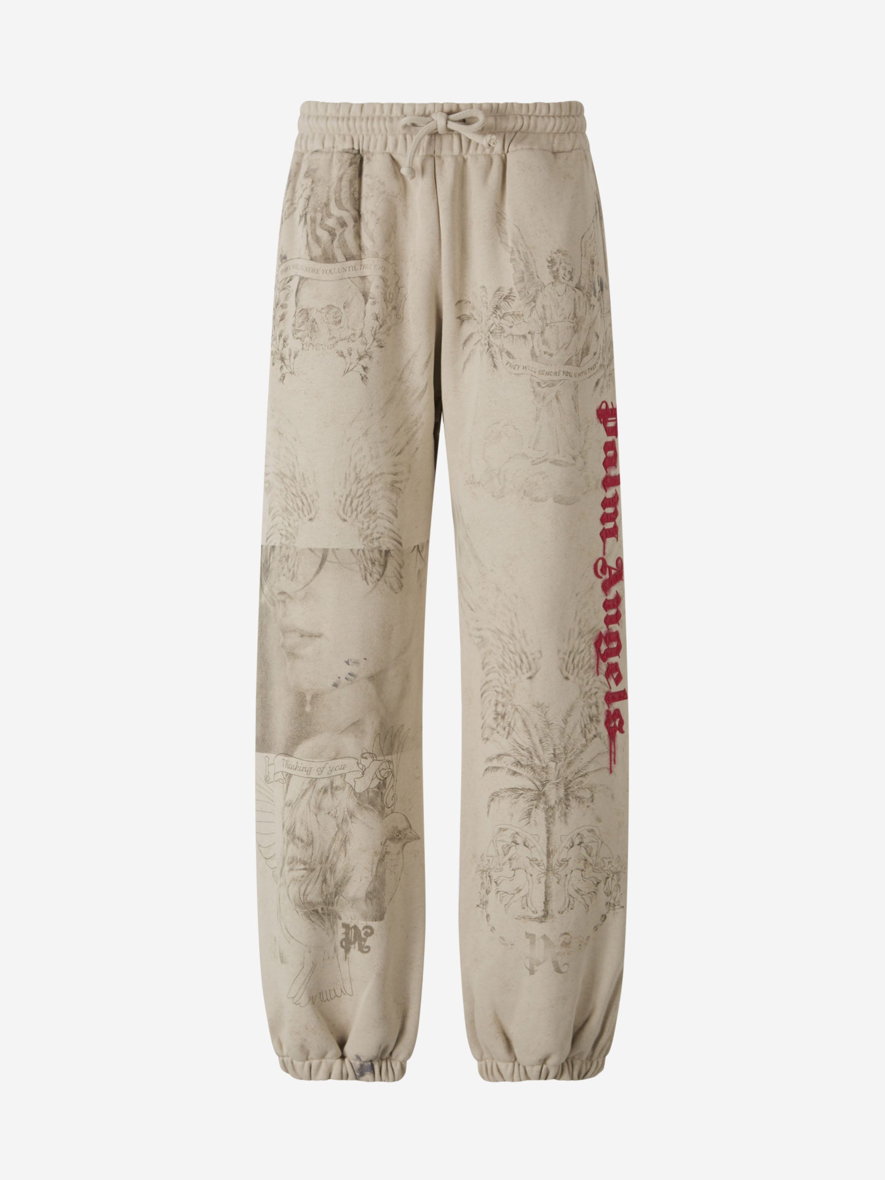 Palm Angels Joggers Gráfico Estampado color Caramelo sku 521-003105 01 - Foto 1