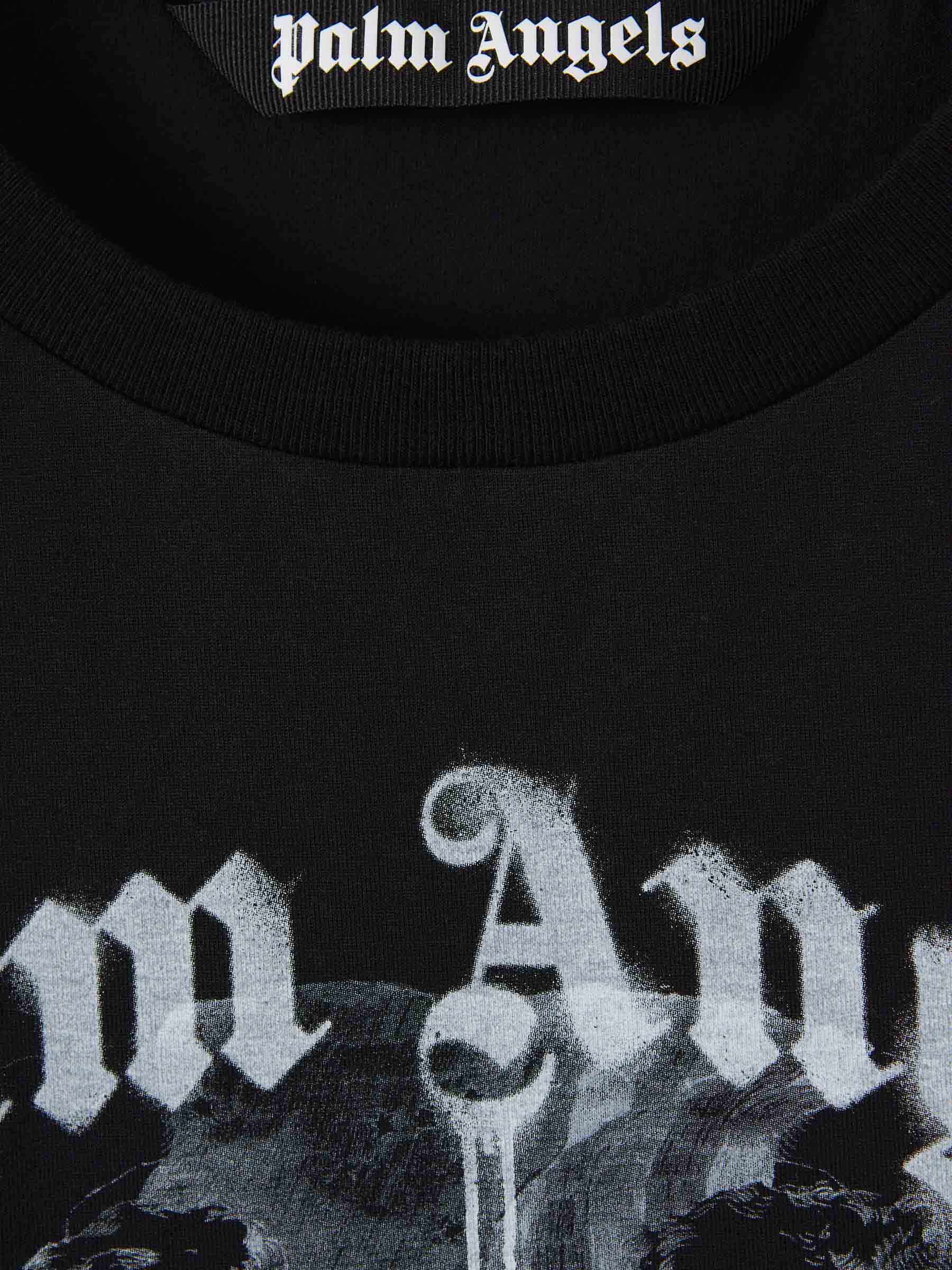 Palm Angels – Statement Pencil T-shirt Hombre 553-003839 01
