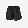 TOTEME Mujer Barcelona Shorts Seda Monograma color Negro sku 762-000485 01 - Foto 1