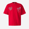 Off-White Hombre Barcelona Camiseta Logo Algodón color Rojo sku 553-003879 01 - Foto 1