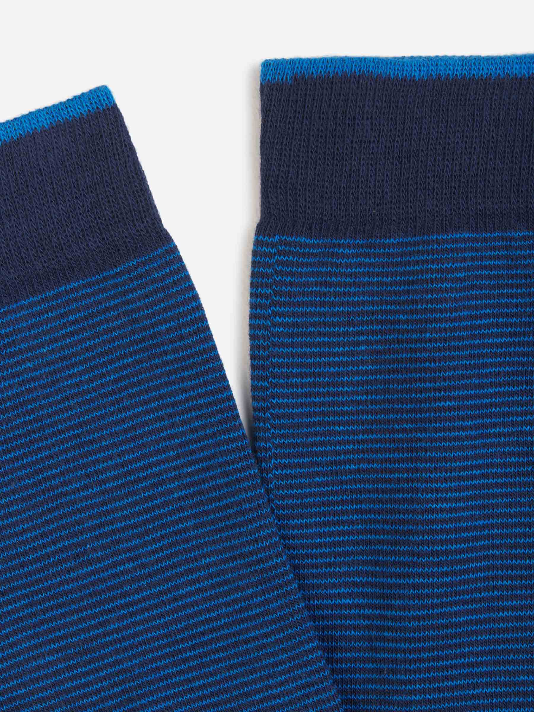 Gallo Hombre Barcelona Calcetines Largos Windsor color Azul Cobalto sku 641-000202 02 - Foto 2