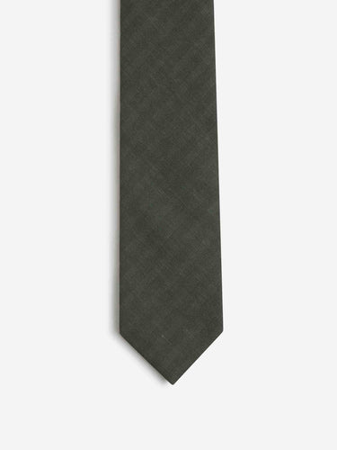 Santa Eulalia Hombre Barcelona Corbata Motivo Jaspeado color Verde Militar sku 601-001624 02 - Foto 2