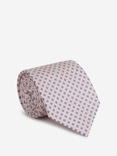 Santa Eulalia Hombre Barcelona Corbata Motivo Geométrico color Rosa Palo sku 601-001625 01 - Foto 1
