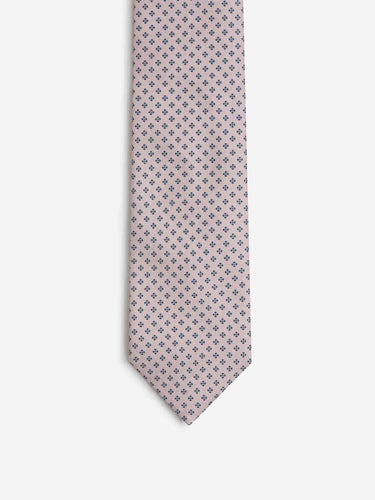 Santa Eulalia Hombre Barcelona Corbata Motivo Geométrico color Rosa Palo sku 601-001625 01 - Foto 2