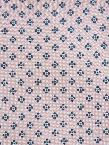 Santa Eulalia Hombre Barcelona Corbata Motivo Geométrico color Rosa Palo sku 601-001625 01 - Foto 3