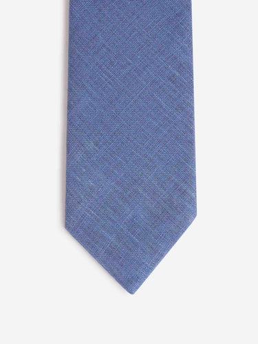 Santa Eulalia Hombre Barcelona Corbata Motivo Jaspeado color Azul Cobalto sku 601-001627 01 - Foto 2