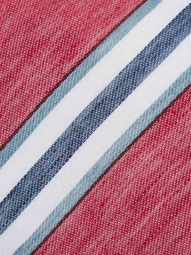 Santa Eulalia Hombre Barcelona Corbata Motivo Rayas color Rojo sku 601-001629 02 - Foto 3