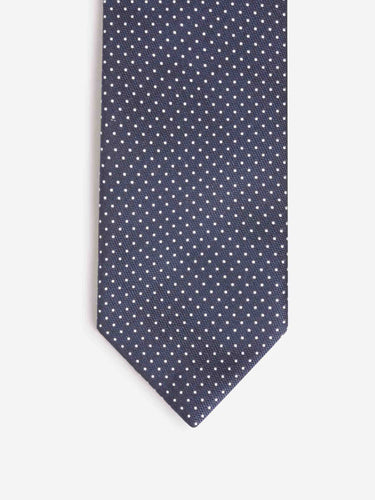 Santa Eulalia Hombre Barcelona Corbata Motivo Lunares color Azul Noche sku 601-001630 01 - Foto 2