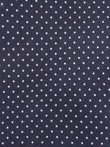 Santa Eulalia Hombre Barcelona Corbata Motivo Lunares color Azul Noche sku 601-001630 01 - Foto 3
