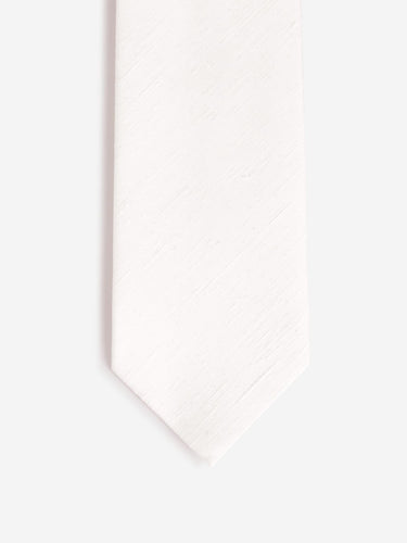 Santa Eulalia Hombre Barcelona Corbata Motivo Jaspeado color Marfil sku 601-001646 01 - Foto 2