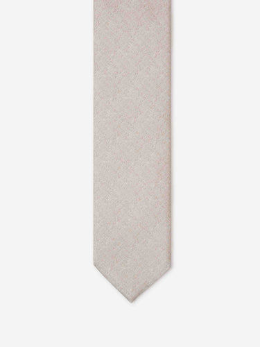 Santa Eulalia Hombre Barcelona Corbata Texturizada Seda color Beige sku 601-001692 01 - Foto 2