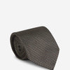 Zegna Hombre Barcelona Corbata Motivo Geométrico color Marrón Oscuro sku 601-001721 01 - Foto 1