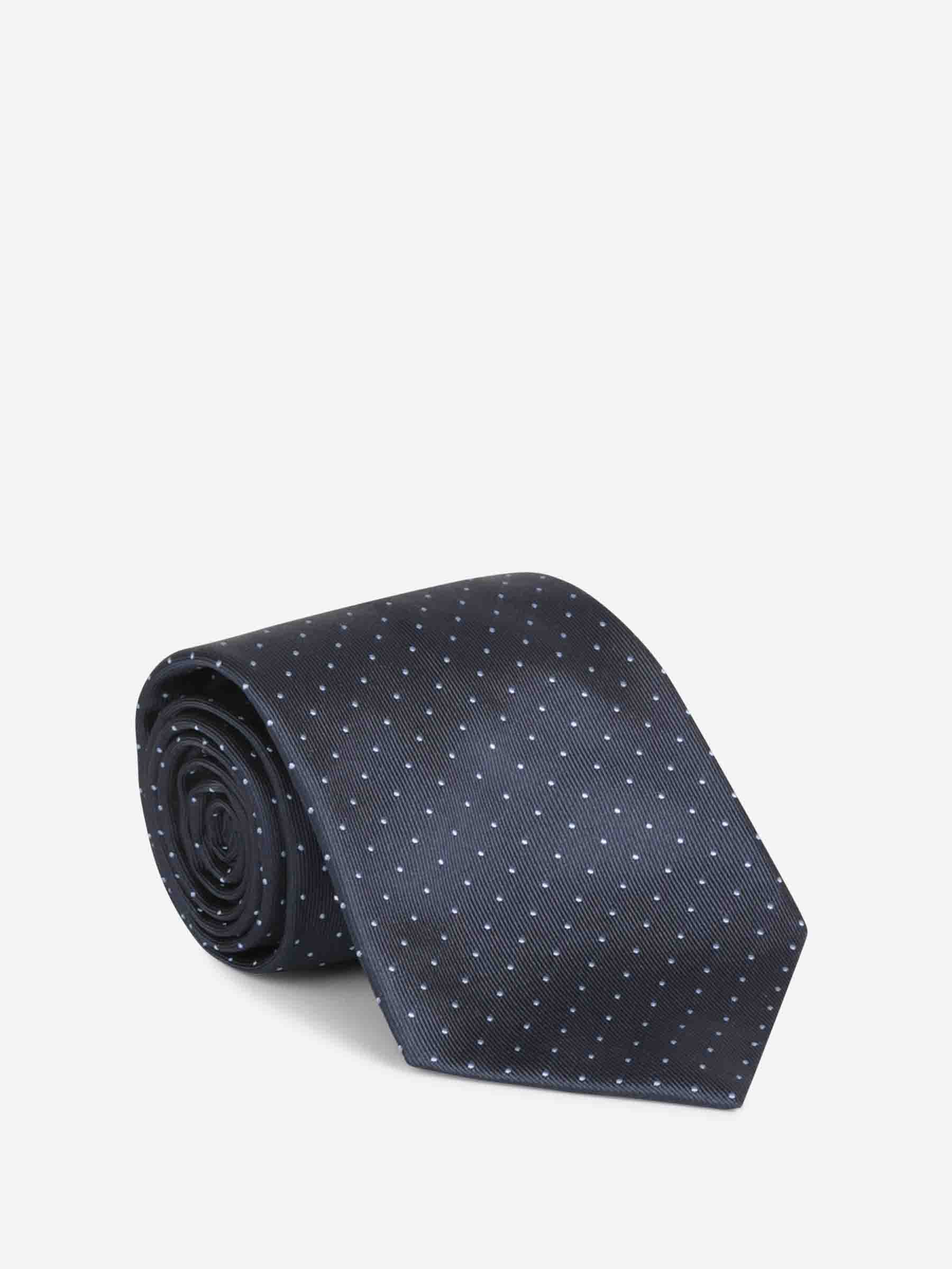 Petronius Hombre Barcelona Corbata Motivo Lunares color Azul Cobalto sku 601-001734 02 - Foto 1
