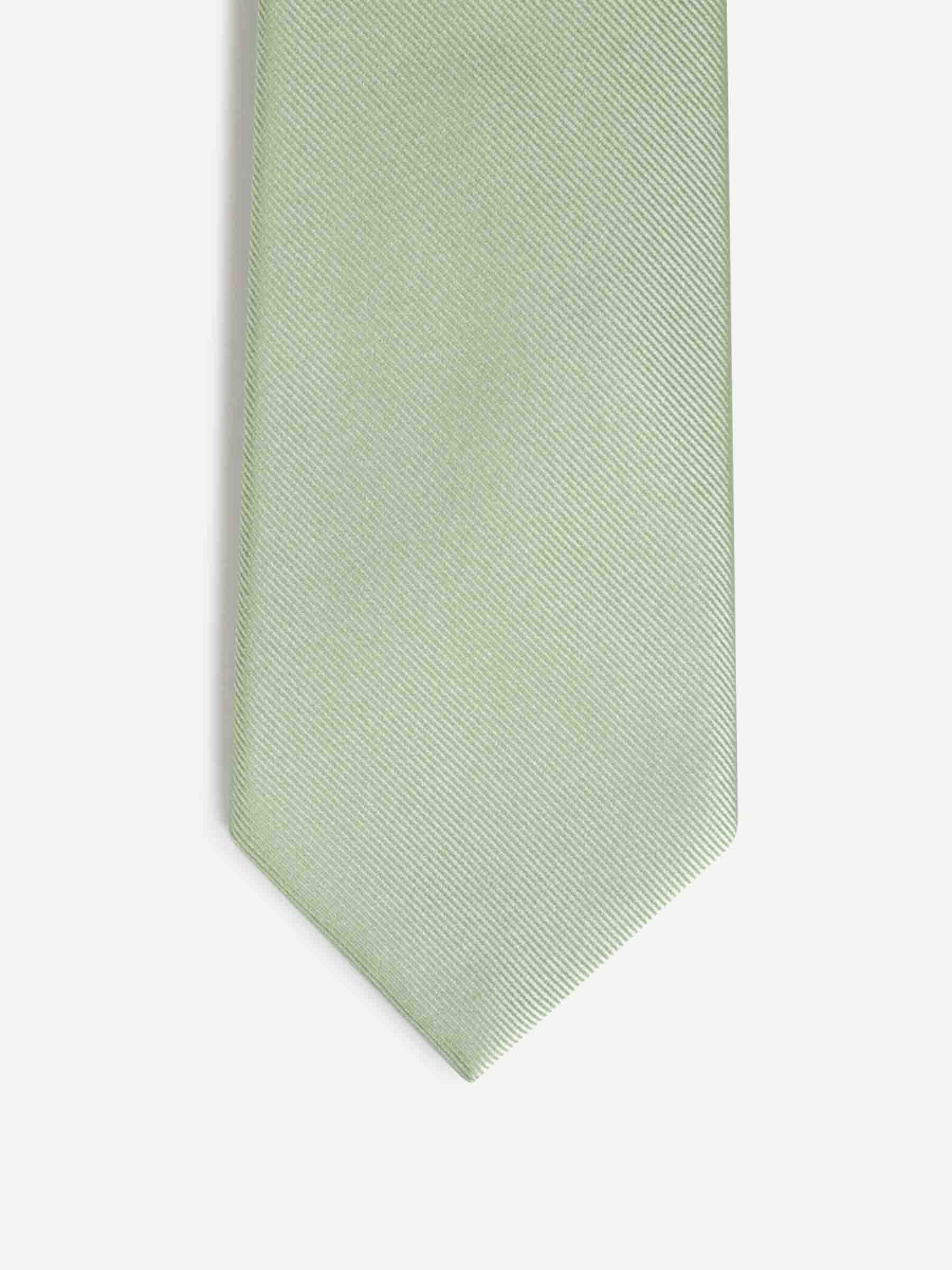 Petronius Hombre Barcelona Corbata Lisa Seda color Verde sku 601-001739 01 - Foto 2