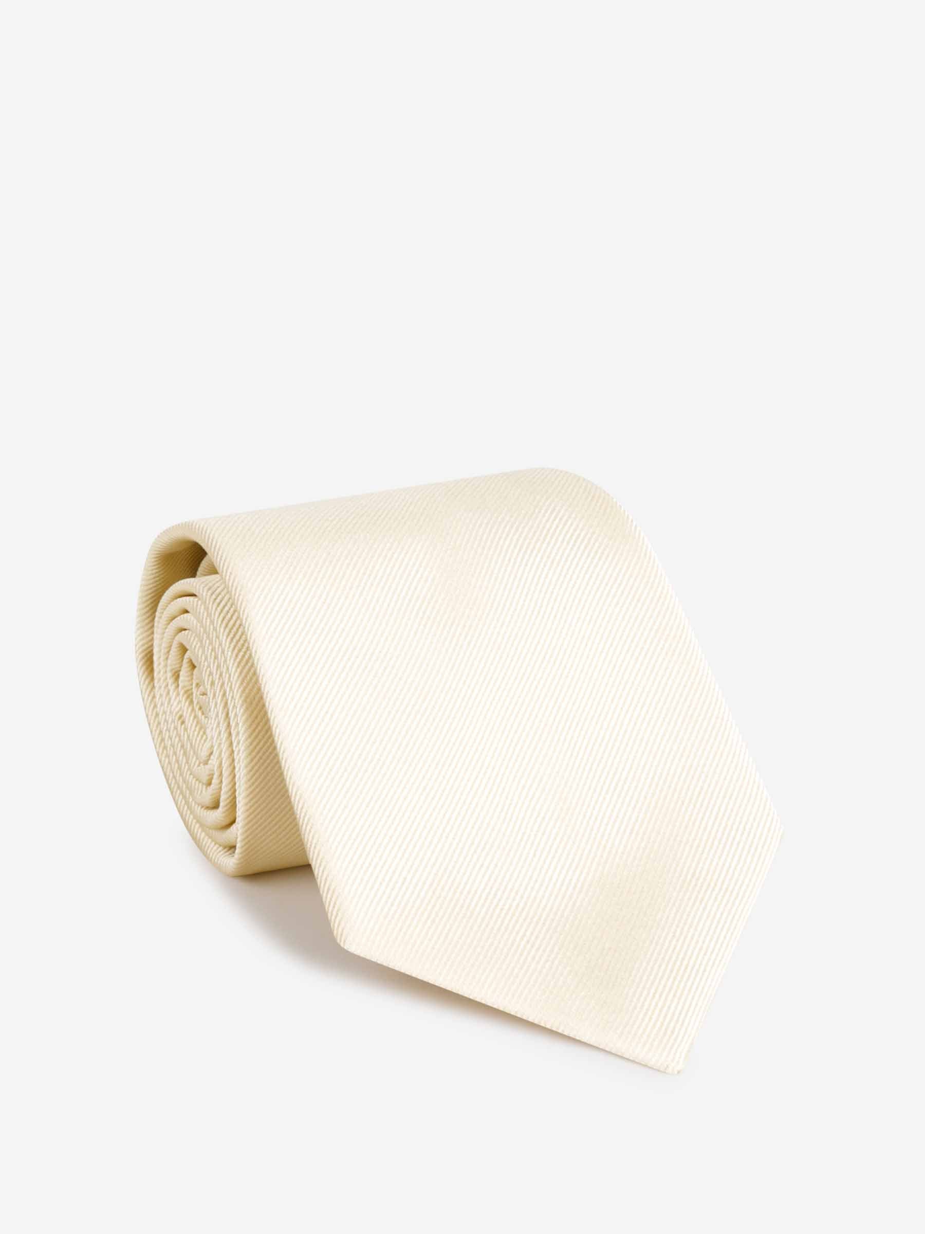 Petronius Hombre Barcelona Corbata Lisa Seda color Beige sku 601-001739 02 - Foto 1