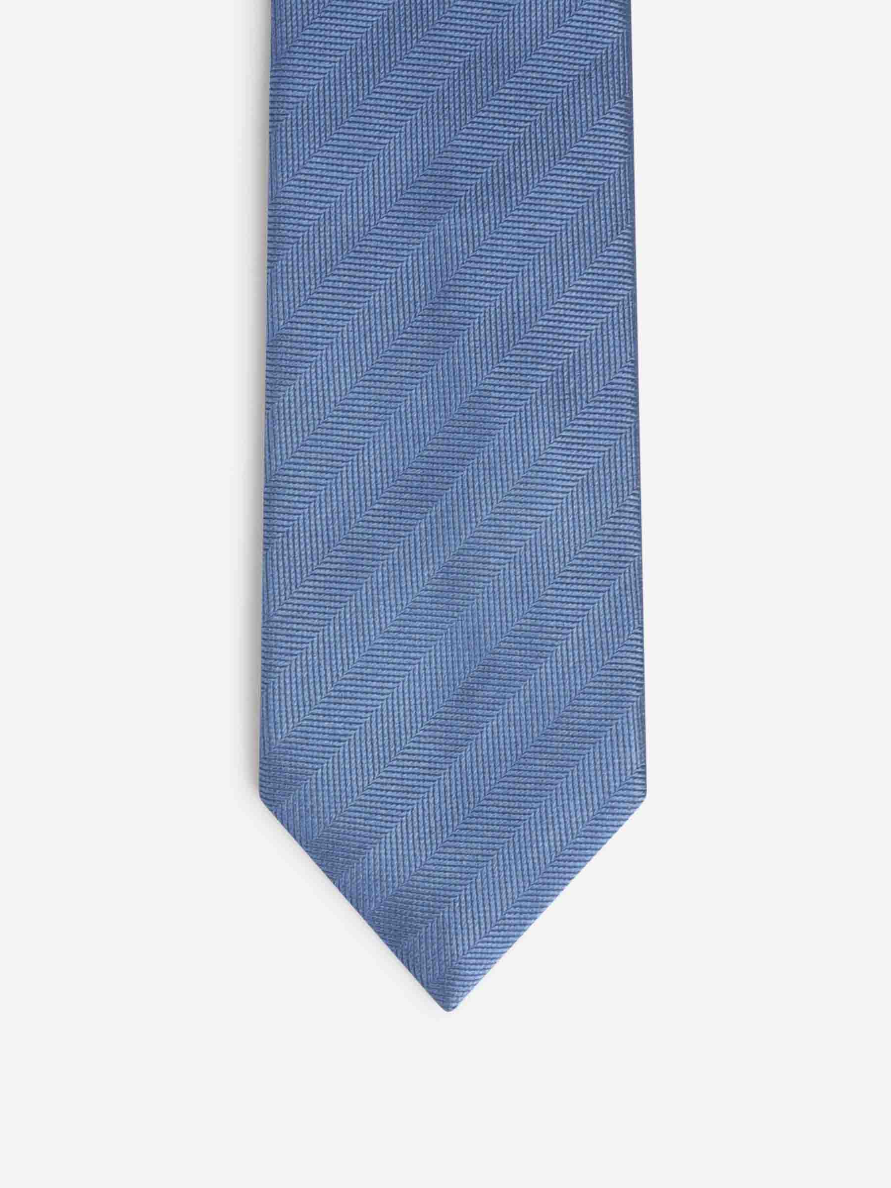 Petronius Hombre Barcelona Corbata Motivo Espiga color Azul Cobalto sku 601-001741 01 - Foto 2