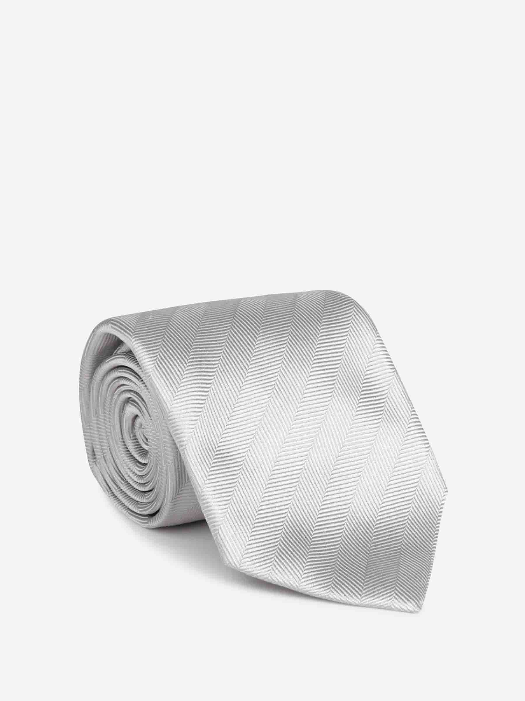Petronius Hombre Barcelona Corbata Motivo Espiga color Gris Piedra sku 601-001742 01 - Foto 1