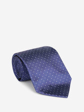 Petronius Hombre Barcelona Corbata Motivo Lunares color Azul Cobalto sku 601-001745 01 - Foto 1