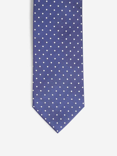 Petronius Hombre Barcelona Corbata Motivo Lunares color Azul Cobalto sku 601-001756 01 - Foto 2