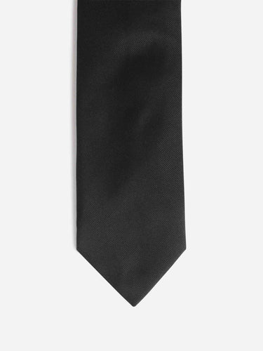 Santa Eulalia Hombre Barcelona Corbata Sarga Seda color Negro sku 601-001769 01 - Foto 2