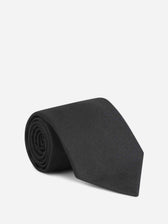 Santa Eulalia Hombre Barcelona Corbata Sarga Seda color Negro sku 601-001769 01 - Foto 1