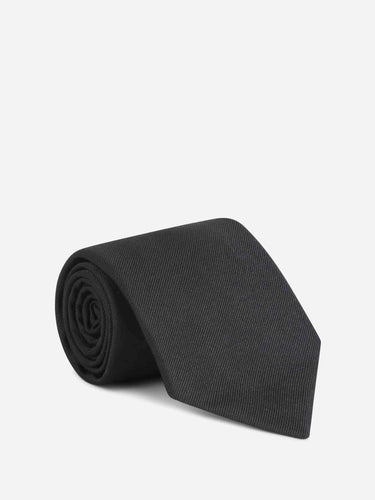 Santa Eulalia Hombre Barcelona Corbata Sarga Seda color Negro sku 601-001769 01 - Foto 1