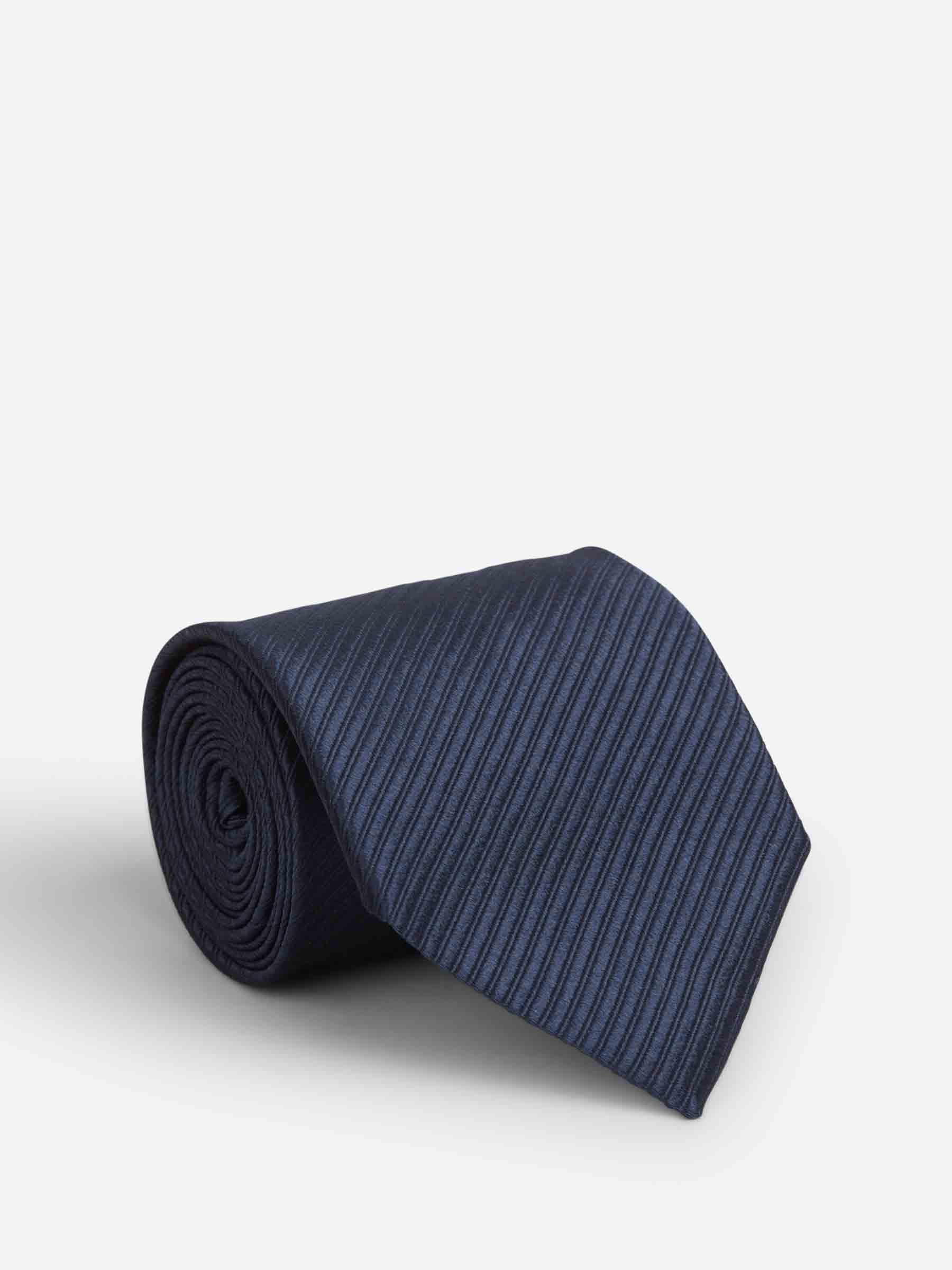 Tom Ford Hombre Barcelona Corbata Texturizada Seda color Azul Noche sku 601-001770 01 - Foto 1