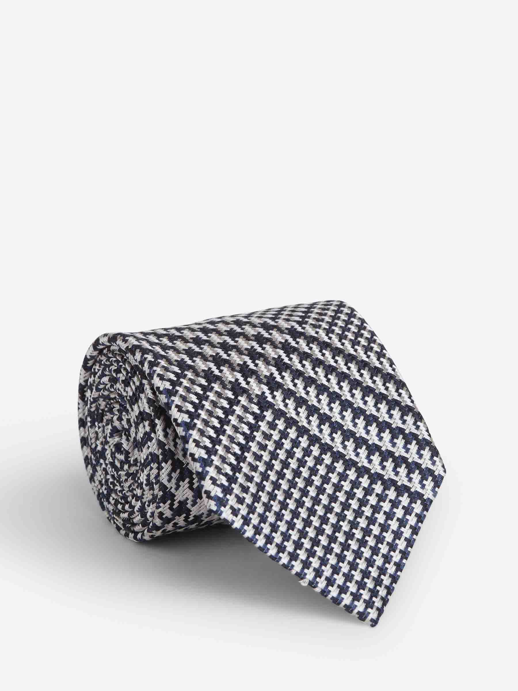 Tom Ford Hombre Barcelona Corbata Texturizada Seda color Azul Marino sku 601-001771 01 - Foto 1