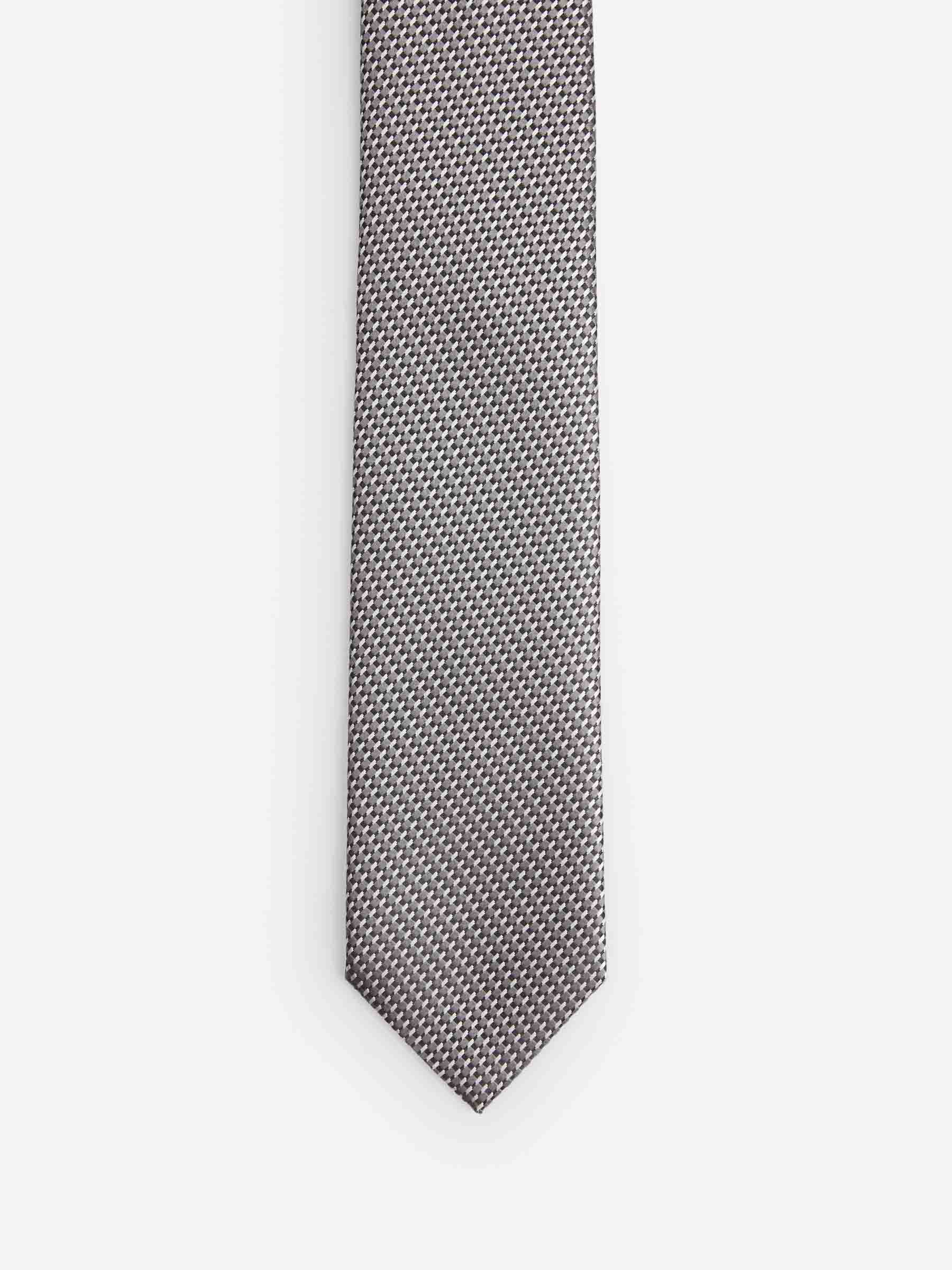 Tom Ford Hombre Barcelona Corbata Texturizada Seda color Gris Piedra sku 601-001777 01 - Foto 2