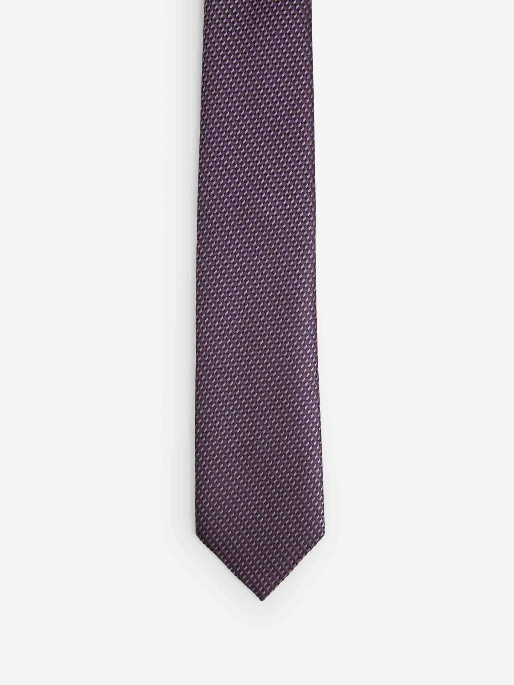 Tom Ford Hombre Barcelona Corbata Texturizada Seda color Lila sku 601-001777 03 - Foto 2