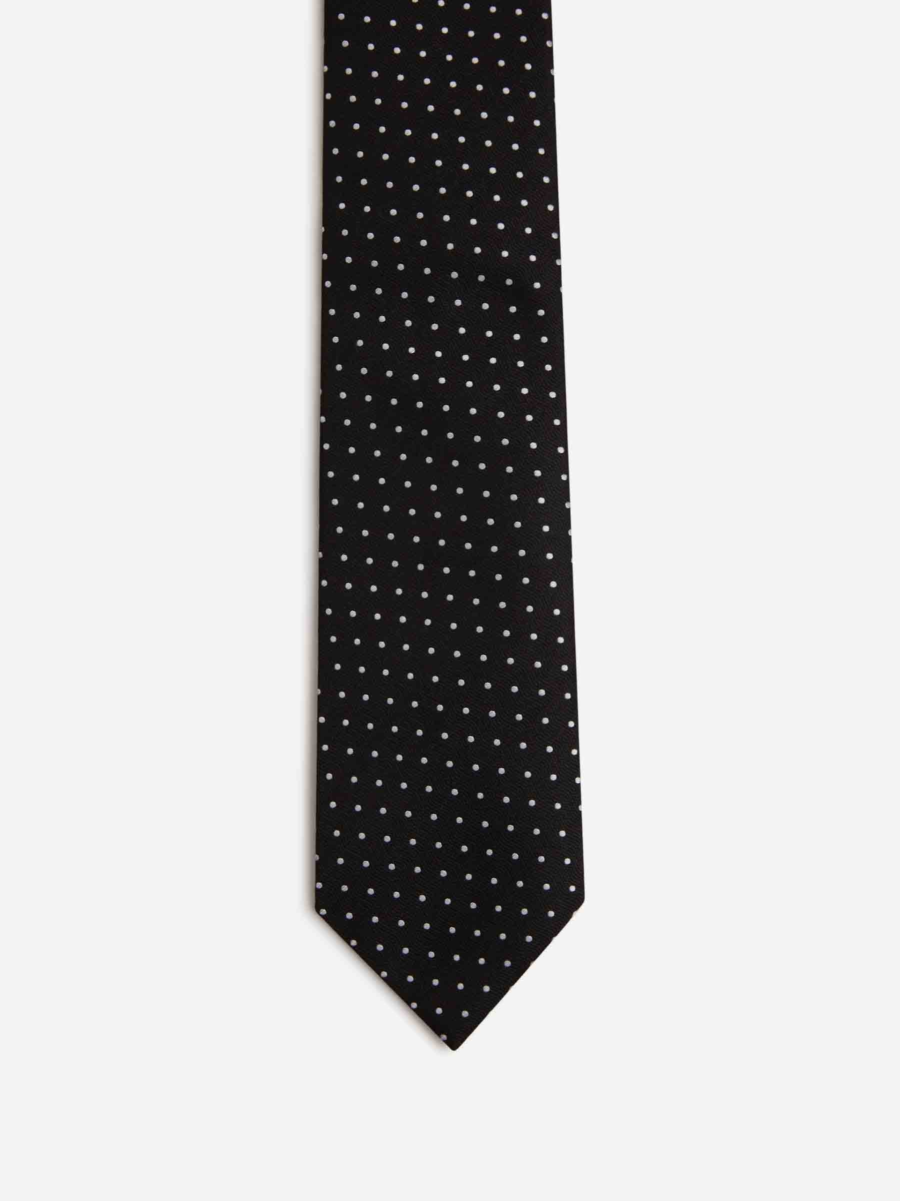 Tom Ford Hombre Barcelona Corbata Motivo Lunares color Negro sku 601-001779 01 - Foto 2