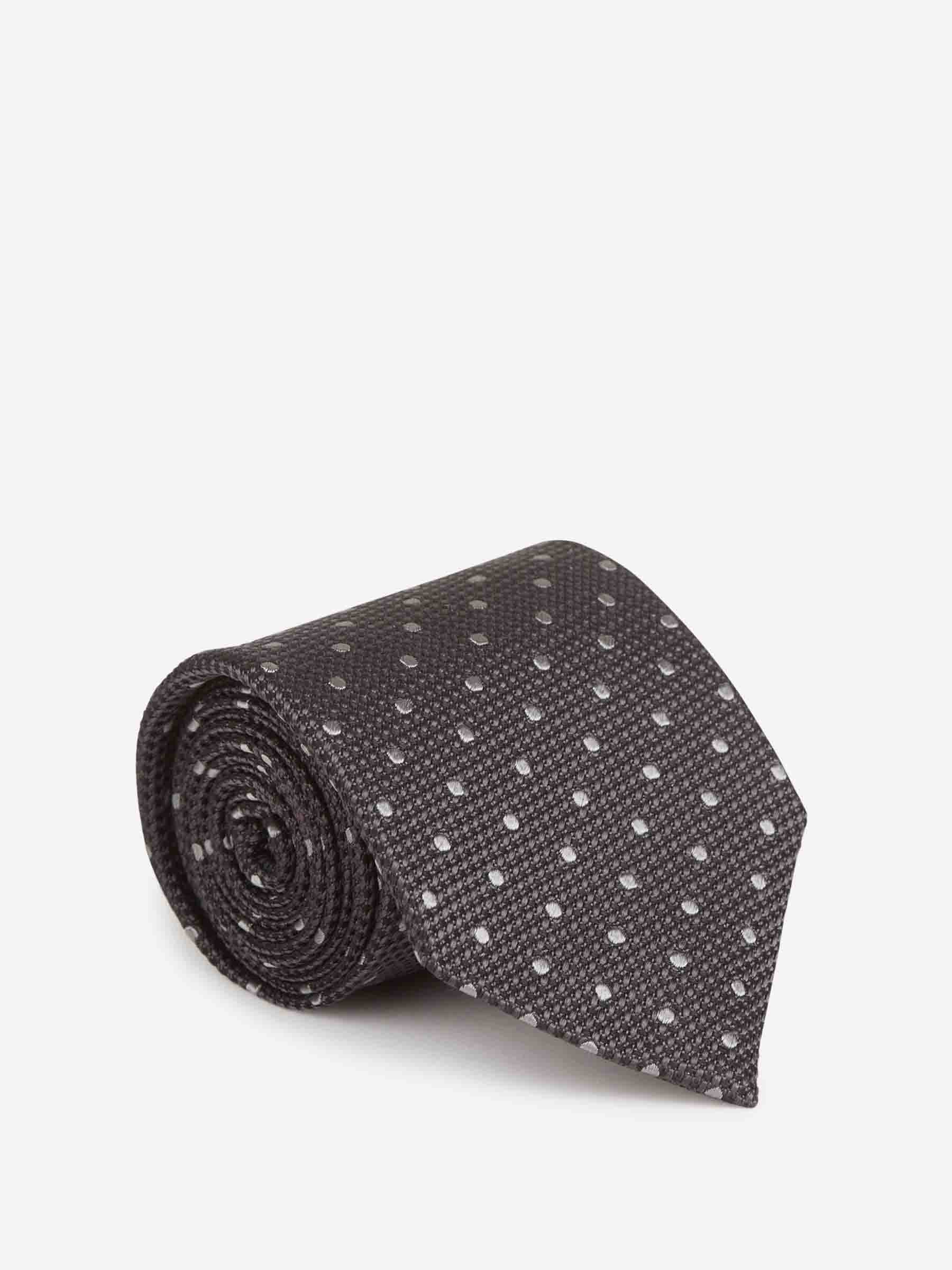 Tom Ford Hombre Barcelona Corbata Motivo Lunares color Gris Piedra sku 601-001780 01 - Foto 1