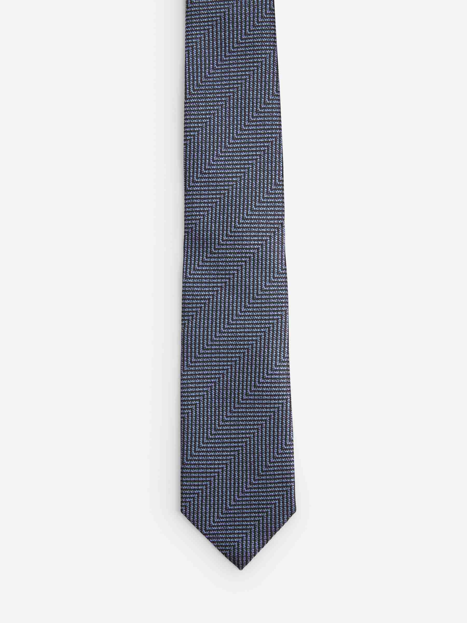 Tom Ford Hombre Barcelona Corbata Texturizada Seda color Azul sku 601-001781 02 - Foto 2