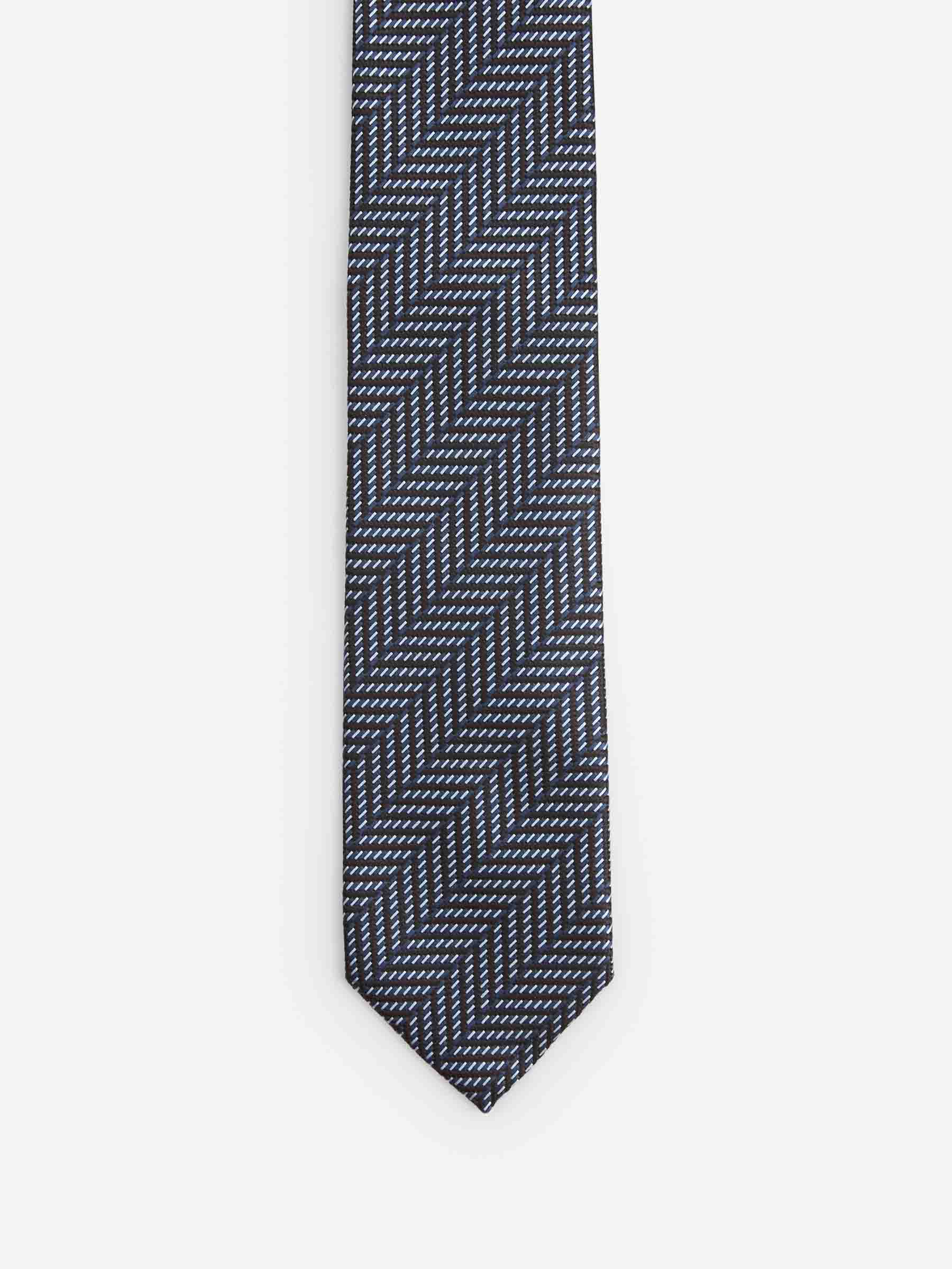 Tom Ford Hombre Barcelona Corbata Texturizada Seda color Azul Celeste sku 601-001782 02 - Foto 2
