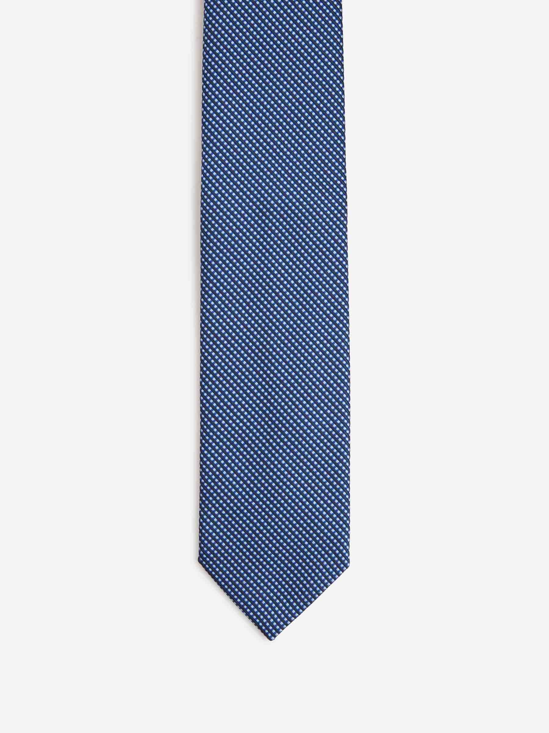 Brioni Hombre Barcelona Corbata Seda Texturizada color Azul sku 601-001787 02 - Foto 2