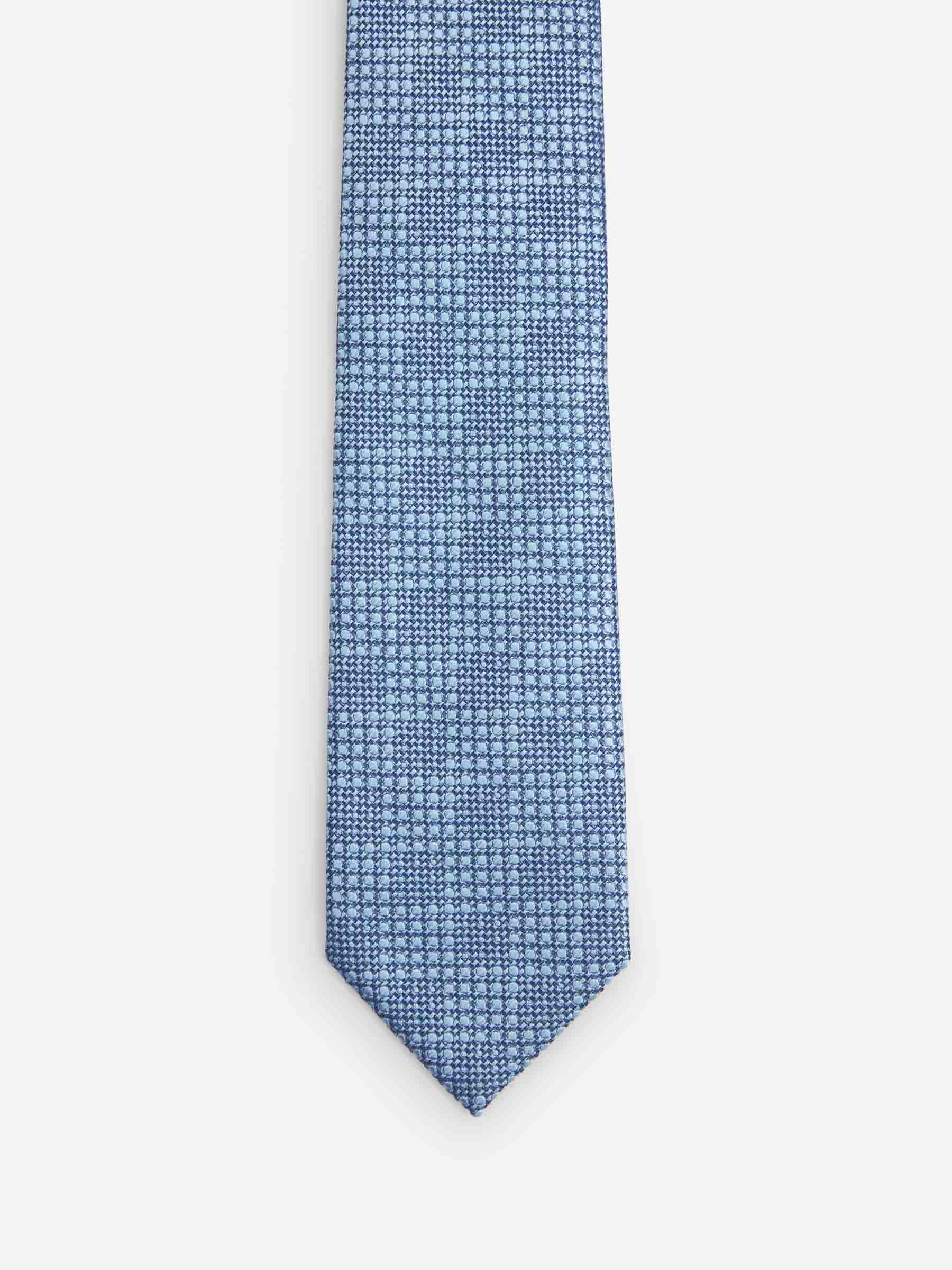 Brioni Hombre Barcelona Corbata Texturizada Seda color Azul Celeste sku 601-001790 02 - Foto 2