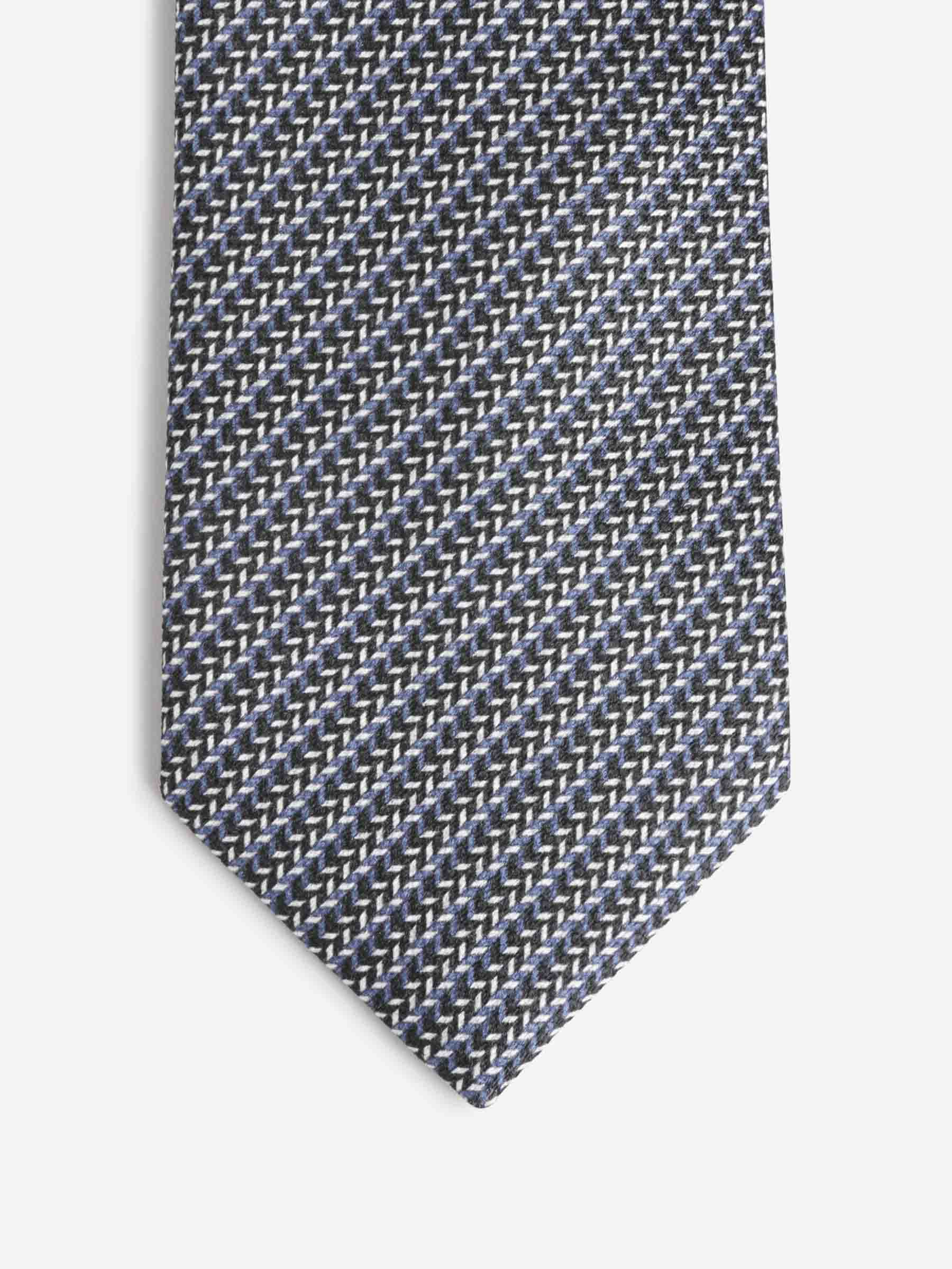 Brioni Hombre Barcelona Corbata Texturizada Seda color Negro sku 601-001800 02 - Foto 1