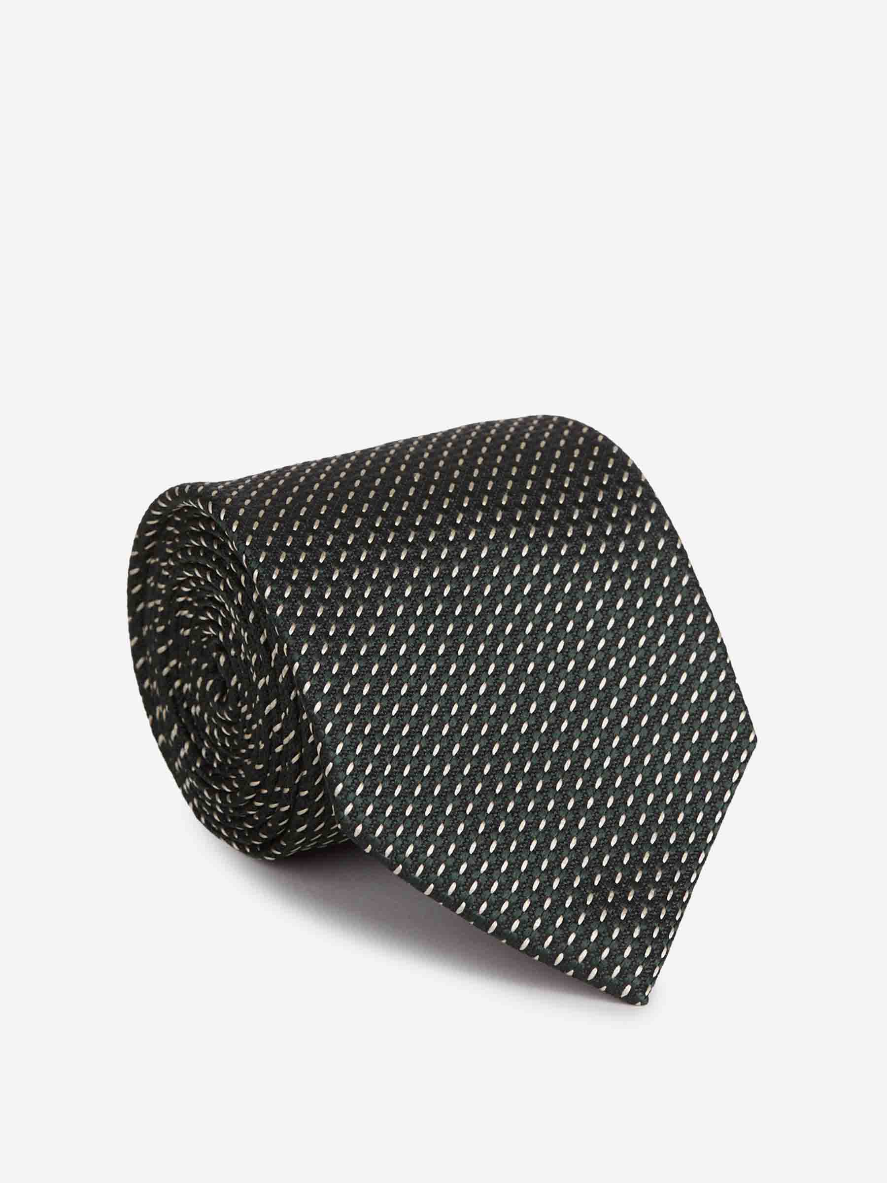 Zegna Hombre Barcelona Corbata Seda Texturizado color Azul Noche sku 601-001803 02 - Foto 1