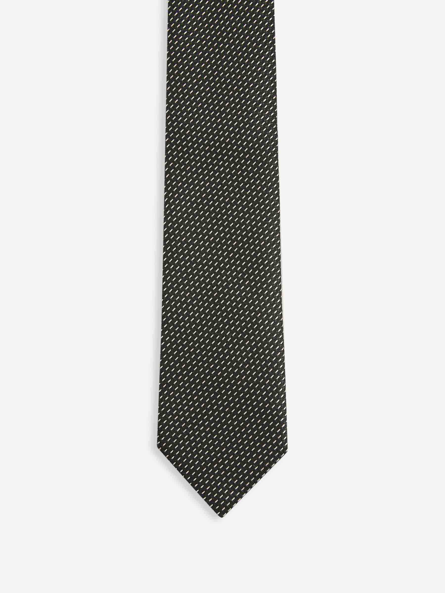 Zegna Hombre Barcelona Corbata Seda Texturizado color Azul Noche sku 601-001803 02 - Foto 2