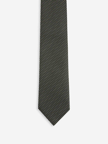 Zegna Hombre Barcelona Corbata Seda Texturizado color Azul Noche sku 601-001803 02 - Foto 2