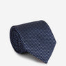 Zegna Hombre Barcelona Corbata Seda Texturizado color Azul Marino sku 601-001803 04 - Foto 1